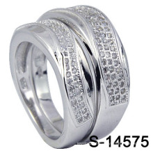 Combinaison 925 Silver Double Ring (S-14575. JPG)